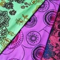 Printed Velvet Fabric