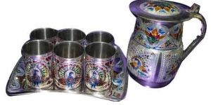 SS Meenakari Lemon Set