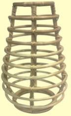 Hanging Wicker Lamp Shade