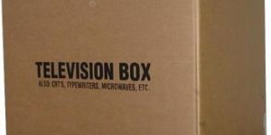 Cardboard TV Box