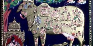 Kamadhenu Tanjore Painting