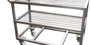 Stainless Steel Sieve Trolley