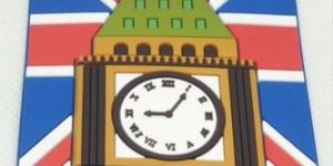 PVC London Luggage Tags