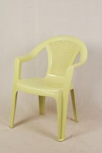 Cream Color Plastic Chair