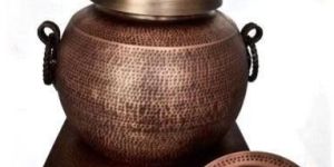 Copper Hammered Mughlai Soup Mutka