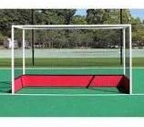 White Hockey Goal Post