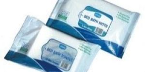 Medicated Bed Bath Mitts