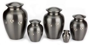 Paw Print Pet Urn