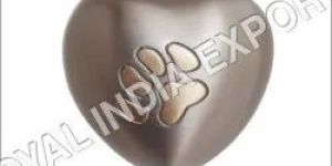 Pet Paw Heart Keepsake Urn