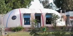 Prefabricated FRP Dome Shelter