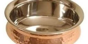 IACC164 Stainless Steel & Copper Hammered Handi