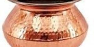 IACC165 Stainless Steel & Copper Hammered Handi