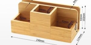 Desk Stationery Organiser Pen Holder