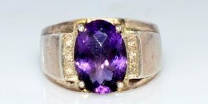 Purple Stone Ring