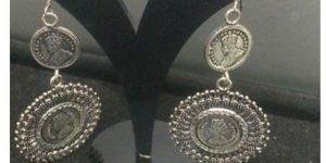 Silver Antique Earrings