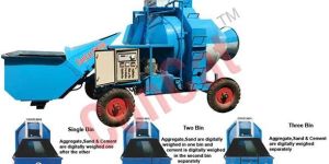 RM Series Concrete Mini Mobile Batcing & Mixing Plant