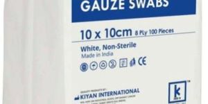 White Gauze Swab