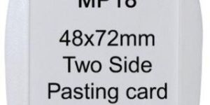 White Plastic ID Card