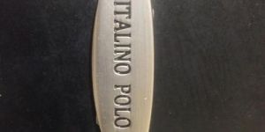 Leathers Bag Metal Patch