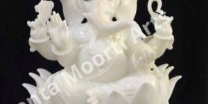 Jaipur Marble Ganesh Statue