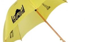 Printed Wooden Umbrella