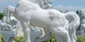 Marble Horse Statue