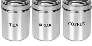 Tea-Coffee-Sugar Dabba Set
