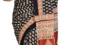 Hand Block Printed Cotton Sarees