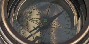 Royal Navy Drum Compass