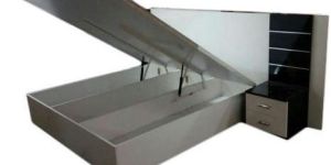 Hydraulic Wooden Storage Bed