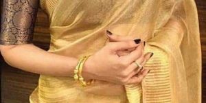 Party Wear Tissue Saree