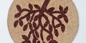 Wooden Beaded Placemats