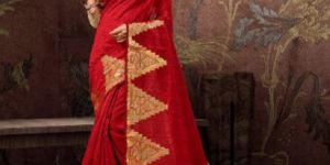 Women Desinger Saree with Blouse Piece