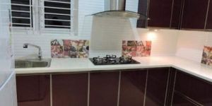 Acrylic Modular Kitchen