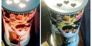 Personalized Plastic Lamp