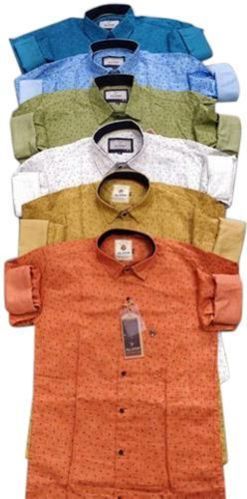 Mens Formal Printed Shirt