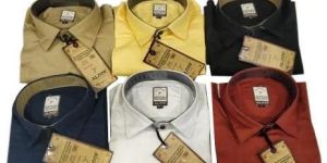 Mens Full Sleeve Plain Shirt