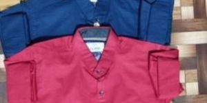 Mens Linen Plain Shirt