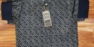 Mens Linen Printed Shirt