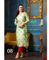 Straight Embroided Kurti