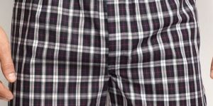 Mens Checkered Boxer Shorts