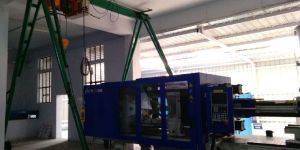 Manual Gantry Crane with Electric Hoist