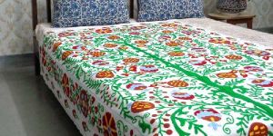 UZANI TWIN THROW Beautifully Crafted on Cotton Fabric