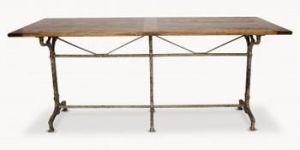Industrial Oak Dining Table