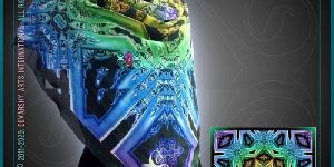 Digital Print Silk Square Scarves