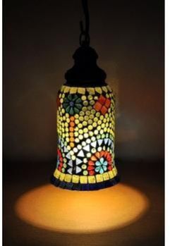 Mosaic Glass Lamp