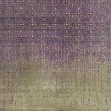 Handknotted contemporay silk/wool