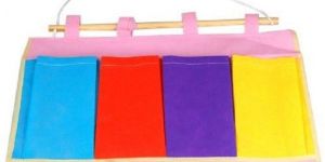 Wall Door Cloth Organizer: Multicolor