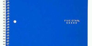 Five Star Spiral Notebook