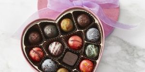 Heart Shaped Chocolate Box